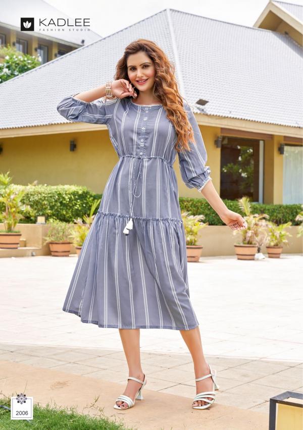 Kadlee Ashmi Fancy Wear Designer Kurti Collection